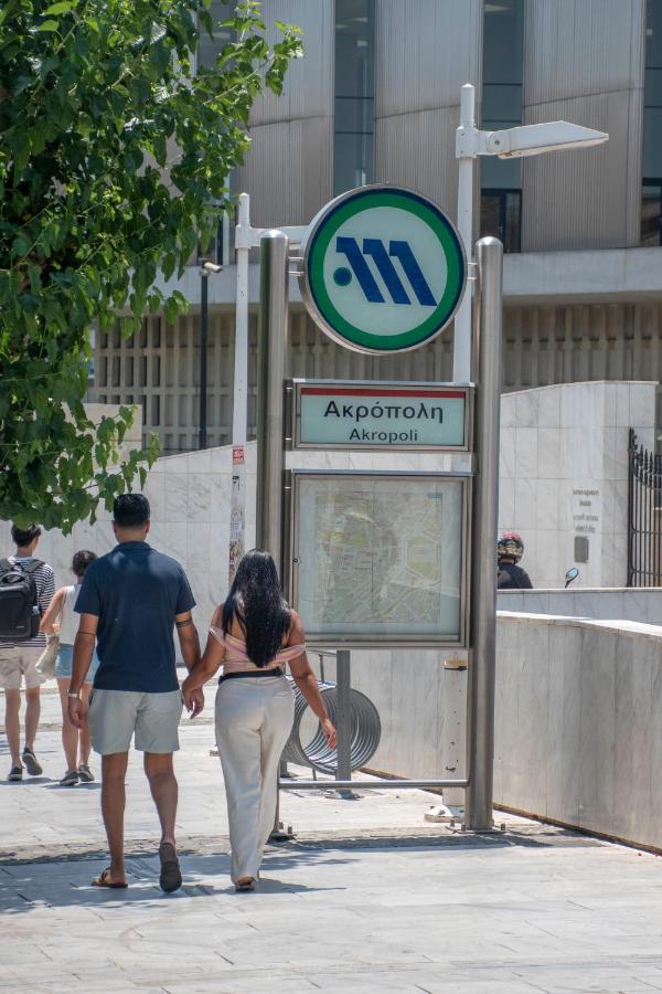 Luxury Studio Apartment Next To The Acropolis Atenas Exterior foto